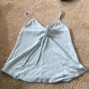 mint green tank top